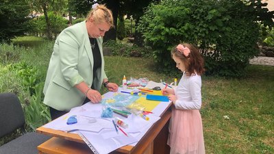 Концерт та майстер-клас провели в Ужгородському замку до Міжнародного дня захисту дітей