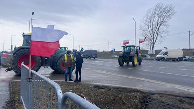 Страйк польських фермерів, Медика, 24 січня 2024 року Страйк польських фермерів, Медика, 24 січня 2024 року