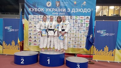 Двоє житомирських спортсменок вибороли медалі на Кубку України з дзюдо Двоє житомирських спортсменок вибороли медалі на Кубку України з дзюдо