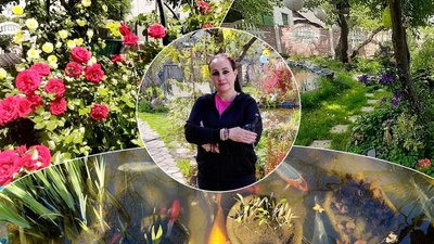 "Це наше місце сили та гармонії". Як родина із Донецька переїхала на Житомирщину і створила ландшафтний мініпарк