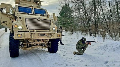 Для бійців територіальної оборони Вінниччини провели тактичні тренування тактики