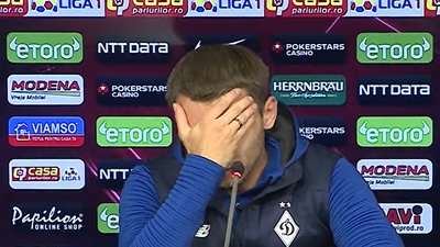 "Низький уклін армії". Гравець "Динамо" закінчив пресконференцію зі сльозами на обличчі: відео