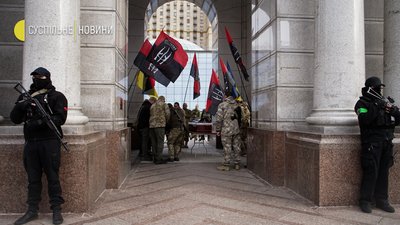 У Києві прощались з бійцями ДУК "Правий сектор" У Києві прощались з бійцями ДУК "Правий сектор"