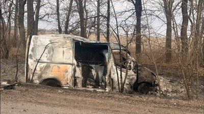 24 березня РФ вдарила по авто біля Плоского Великобурлуцької громади