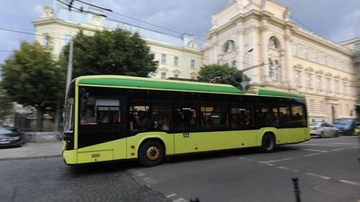 Тролейбус у Львові