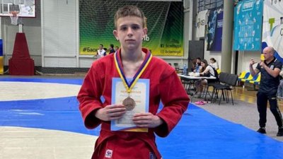 Тернополянин здобув бронзову нагороду на чемпіонаті України з боротьби самбо