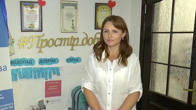 Заступниця директора фонду "Карітас Полтава" Оксана Дейнега Заступниця директора фонду "Карітас Полтава" Оксана Дейнега