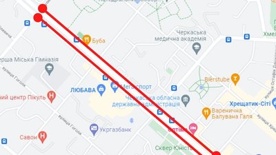 У Черкасах на свята перекриють рух деякими вулицями У Черкасах на свята перекриють рух деякими вулицями