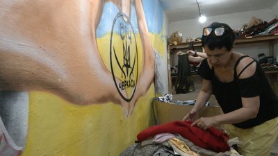 У Черкасах запрацювала "доброчинна барахолка" для переселенців
