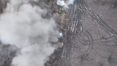 Бійці 103 бригади тероборони знищили російський склад боєприпасів