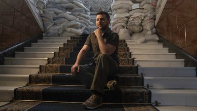 Володимир Зеленський в Офісі президента Володимир Зеленський в Офісі президента