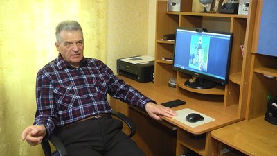 Ліквідатор Чорнобильської катастрофи Іван Клименко народився на Сумщині. У віці 23 років переїхав до Прип’яті – на будівництво атомної електростанції. Фото: Суспільне Поділля