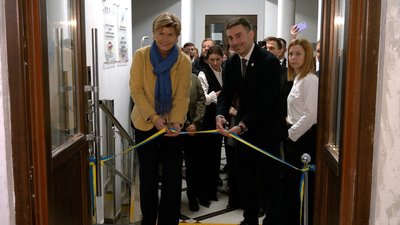 За підтримки партнерів з Латвії у Чернігові відкрили Центр захисту прав людини