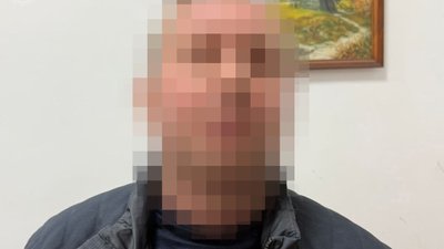 Обвинувачений під час затримання