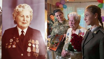 В Одесі ветеранка Другої світової війни відсвяткувала 100-річний ювілей