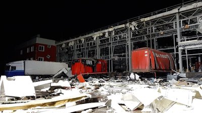 По терміналу "Нової пошти" під Харковом РФ била з території Білгородської області ракетами С-300 — прокуратура