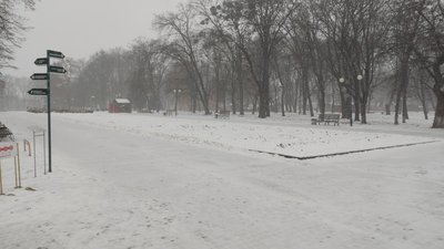 Один із парків у Полтаві реконструюють за кредитні гроші Один із парків у Полтаві реконструюють за кредитні гроші