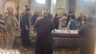 У Тальному попрощалися із загиблим військовослужбовцем Ярославом Якименком