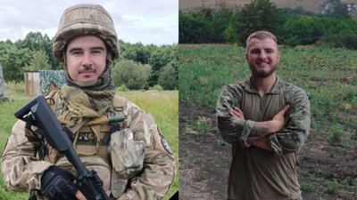Військовослужбовці Максим Бучер та Олександр Рижук