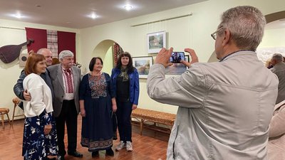 Присвятив ЗСУ: у Черкасах відкрилась виставка митця Віктора Крючкова Присвятив ЗСУ: у Черкасах відкрилась виставка митця Віктора Крючкова