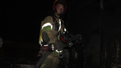 У Києві горіла новобудова