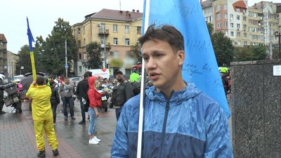 Понад 40 байкерів приїхали до Івано-Франківська у межах "Мотопробігу єдності" Понад 40 байкерів приїхали до Івано-Франківська у межах "Мотопробігу єдності"