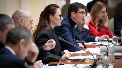 Премʼєр-міністерка Юлія Свириденко