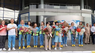 До Харкова повернулися синхроністки — бронзові призерки Олімпіади-2020 До Харкова повернулися синхроністки — бронзові призерки Олімпіади-2020