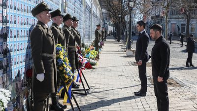 Роб Єттен таВолодимир Зеленський