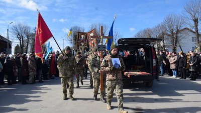 На Тернопільщині попрощалися з Ярославом Морозом та Василем Шаблієм На Тернопільщині попрощалися з Ярославом Морозом та Василем Шаблієм