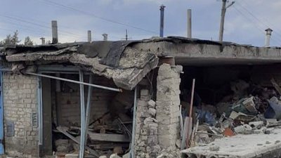 Наслідки російського влучання по Харківській області, руйнування