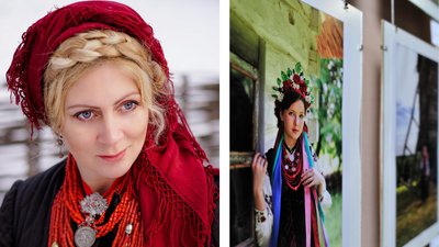 "Батьківська хата": черкаська фотографиня популяризує у Львові українську культуру