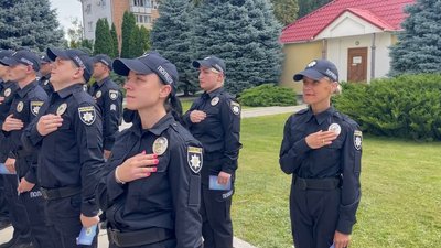 поліцейські-новобранці з Черкас поліцейські-новобранці з Черкас