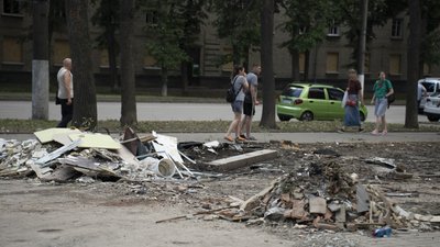 Проспект Шевченка в Сумах. 6 липня 2026 р
