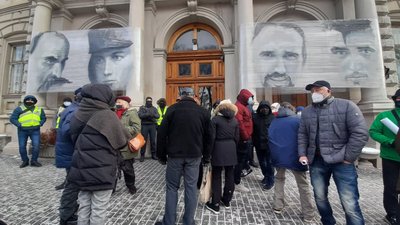 Львів'яни втретє протестували проти підвищення тарифів на газ Львів'яни втретє протестували проти підвищення тарифів на газ
