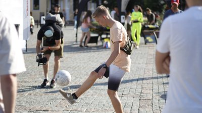 Матч Україна-Австрія: як за національну збірну вболівають в Одесі Матч Україна-Австрія: як за національну збірну вболівають в Одесі