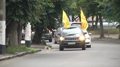 До Житомира приїхали учасники всеукраїнського автопробігу "Шлях незалежності"