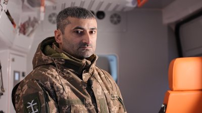 "Султан" ординатор лікувального відділення 54 ОМБр Донецька область
