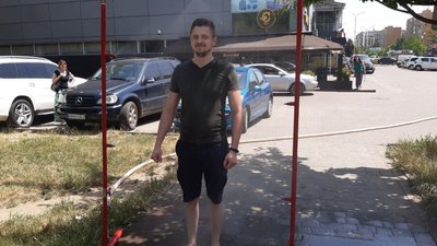 Рамку з розпилювачем встановили в Новому районі Ужгорода