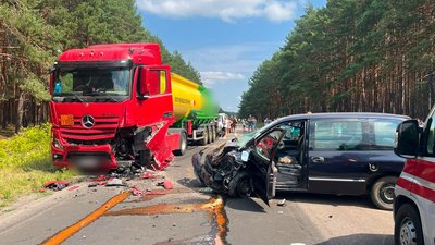 аварія на дорозі Київ - Ковель - Ягодин