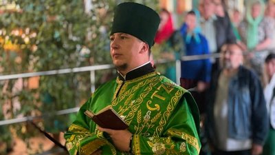 Мобілізований клірик та протодиякон УПЦ Богдан Руднічок