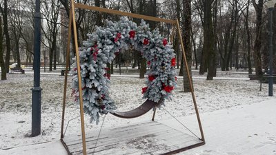 Новорічна локація у Хмельницькому