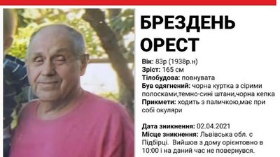 "Вийшов з дому і не повернувся". Львівські волонтери розшукують 83-річного дідуся