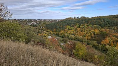 осінь, старий збараж, тернопільська область, жовтень, бабина гора