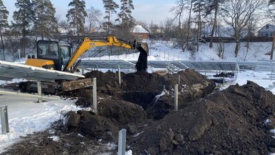 Не заплатили за роботу 31 млн. У Сумах під стінами облради мітингували будівельники електростанції
