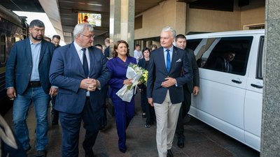 Президент Литви Гітанас Науседа, Андрій Сибіга
