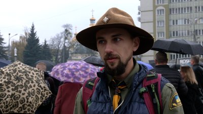 У Рівному попрощалися із пластуном, журналістом і військовим розвідником Тарасом Давидюком У Рівному попрощалися із пластуном, журналістом і військовим розвідником Тарасом Давидюком