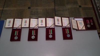 На Рівненщині нагородили енергетиків, які відновлювали зруйновані електромережі на Херсонщині На Рівненщині нагородили енергетиків, які відновлювали зруйновані електромережі на Херсонщині