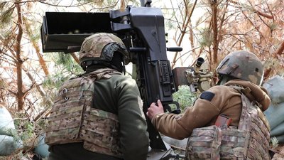 Бійці ТРО Волині переобладнали американський гранатомет МК-19