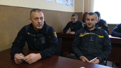 Радіодиктант писали рятувальники, які працюють в Шевченківському районі Львова Радіодиктант писали рятувальники, які працюють в Шевченківському районі Львова